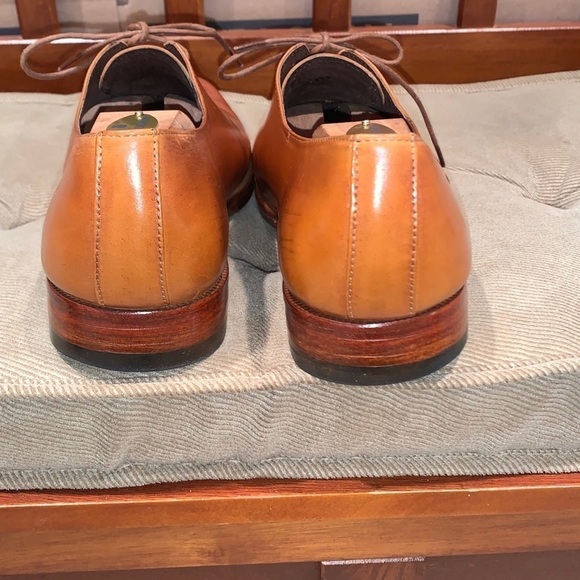Whole Cut Buffalo Leather Oxford Dress Shoe. - Picture 5 of 13